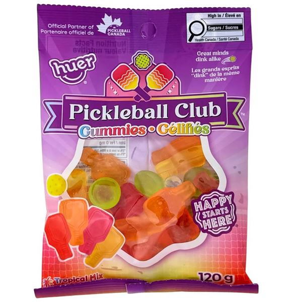 Huer Pickleball Club Gummies 15x120g