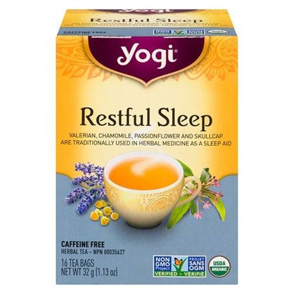 Yogi Restful Sleep Herbal Tea, 6x32g boxes