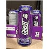 Image 2 : Ghost Welch's Grape Energy Drink 12x473ml Can