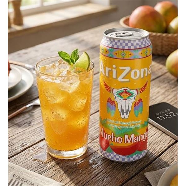 Arizona Mucho Mango Juice 22 x 600ml Can