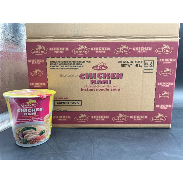 Lucky Me Chicken Mami Instant Noodle Soup 24x70g