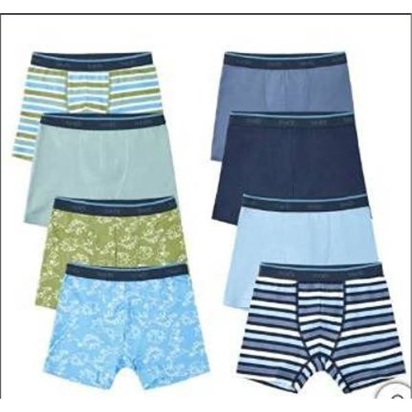 Trimfit Boys Boxer Briefs 8-Pack Size S/P 6