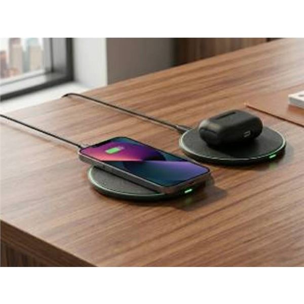 Lot of 2 SENEO Fast Wireless Charger Pads