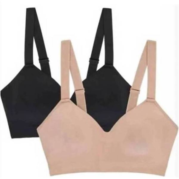 Jones New York Smooth Comfort Bra 2-Pack L/G