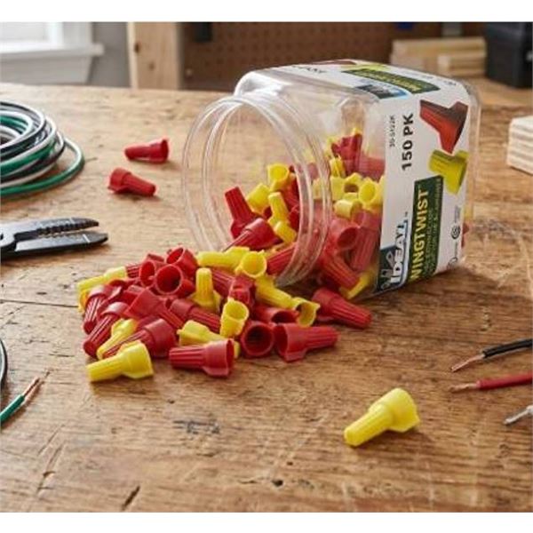 Ideal WingTwist Wire Connectors, 2x150 Pack