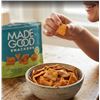Image 1 : MadeGood Organic Sweet Potato Crackers Sea Salt & Vinegar 6x142g