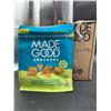Image 2 : MadeGood Organic Sweet Potato Crackers Sea Salt & Vinegar 6x142g