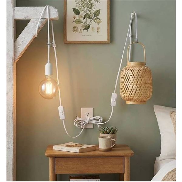 Cable Matters Hanging Lamp Cord 2-Pack