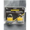 Image 2 : ShopMaster Weather Resistant Padlocks 2-Pack