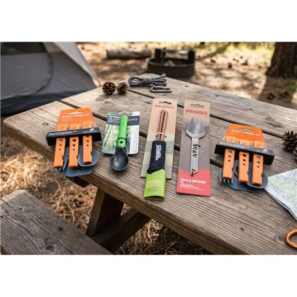 Outdoor Camping Utensil Kit Assortment