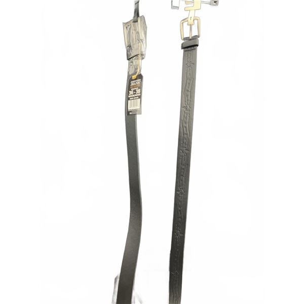 Johnnies Jeans and George Black Belts, Set of 2