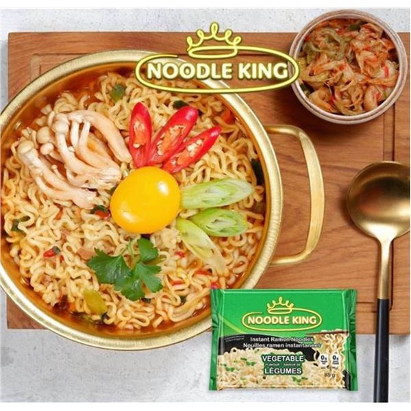 Noodle King Vegetable Ramen Pack 24x85g