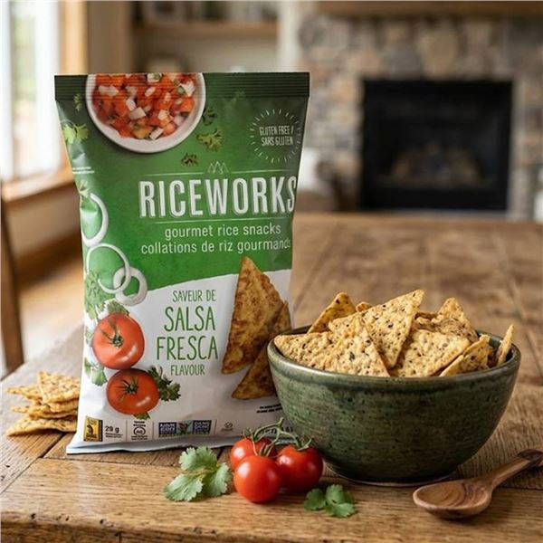 Riceworks Salsa Fresca Rice Snacks 12 x 155g