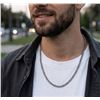 Image 1 : Menâ€™s Stainless Steel Chain Necklace