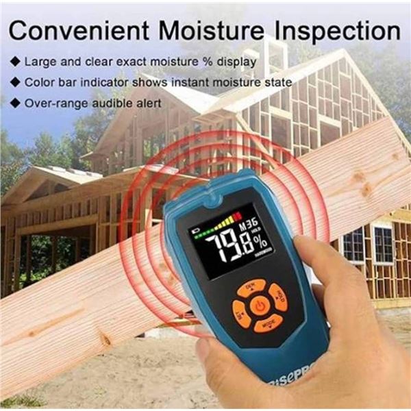 RISEPRO Wood Moisture Meter Inductive