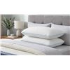 Image 1 : Two White Bed Pillows