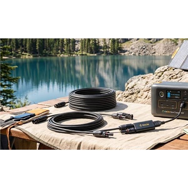 BioLite Solar Power Extension Cable and MC4 H