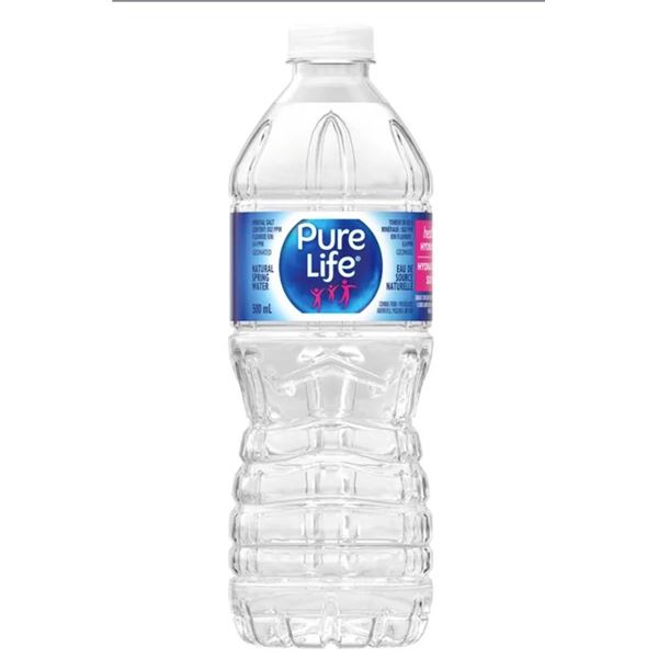 Pure Life Spring Water 35 Pack, 500ml Bottles