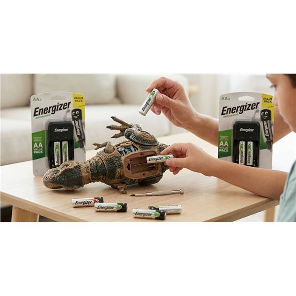 Lot of 2 -Energizer Recharge Battery Charger Set