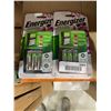 Image 2 : Lot of 2 -Energizer Recharge Battery Charger Set