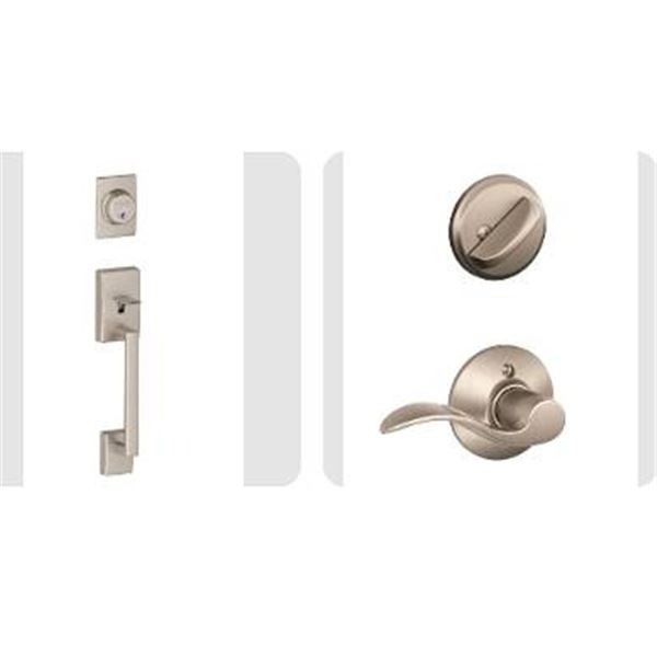 Schlage Exterior and Interior Handleset
