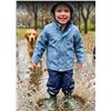 Image 1 : Pekkle 4T Children's Raincoat and Pants Set