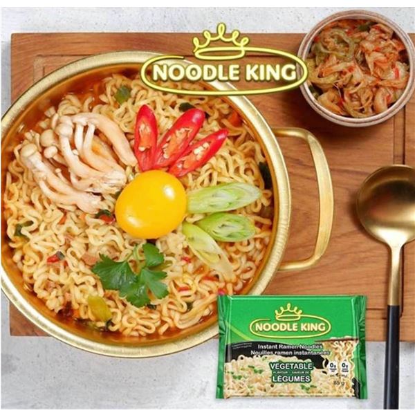 Noodle King Vegetable Ramen 24-Pack x 85g