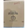 Image 4 : Lot of 2 - Elf Logic 16" Outdoor LED Light Ball (Plug in with Timer, 16 Inch