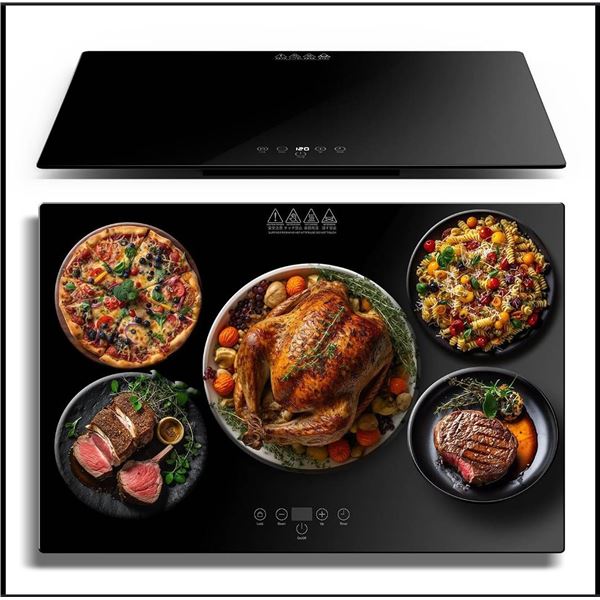 Electric Server Warming Tray, Food Warmer for Parties