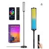 Image 1 : OUTON LED Floor Lamp with Remote & APP Control, Tall Standing Lamp, 16 Million Colors, 32 Scene Mode