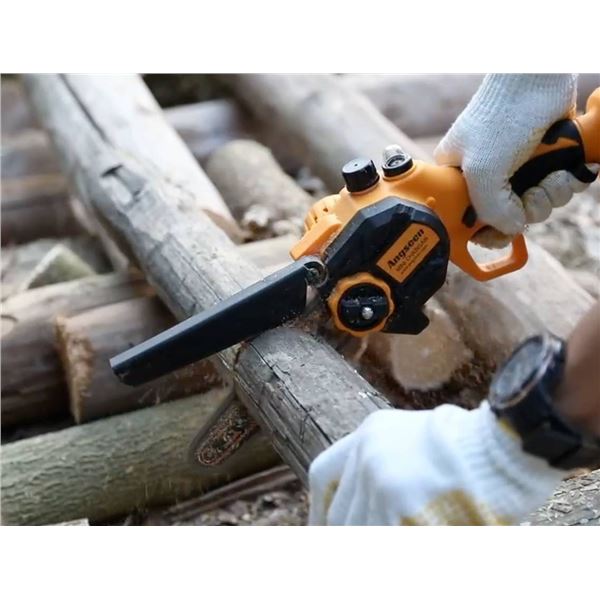 Angseen Electric Chain Saw 6 Inch 21V 28 Speed