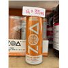 Image 2 : ZOA Wild Orange Energy Drink 12 x 355ml