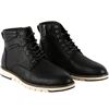 Image 1 : Men's Black Synthetic Lace-Up Boots