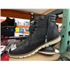 Image 3 : Men's Black Synthetic Lace-Up Boots