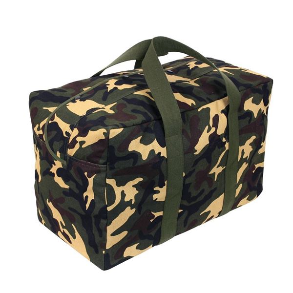 Rothco Heavy Weight Canvas Parachute Bag Camo