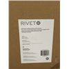 Image 3 : Rivet Ceramic Planter with Iron Stand