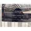 Image 3 : COMFY Bamboo World Queen Bed In A Bag Comforter Set 7pc