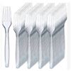 Image 1 : Prestee 300 Clear Plastic Forks