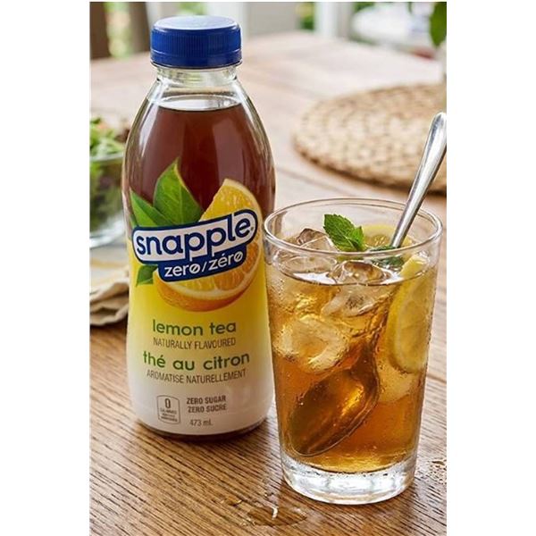 Snapple Zero Lemon Tea 12 x 473ml