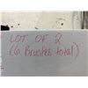 Image 4 : Lot of 2 - (6pcs) Valu+ 18" Polywire Brushes