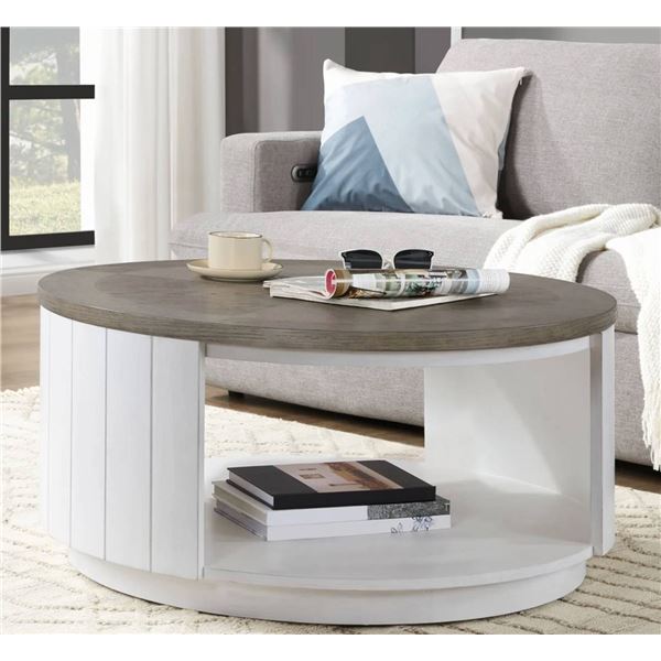 Flexsteel Melody 35â€ Round Coffee Table