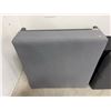 Image 4 : Gray Outdoor Cushion with Frame 90x90x32cm
