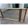 Image 2 : Double Pane Wood and Metal Sliding Window 82X42X0.5"