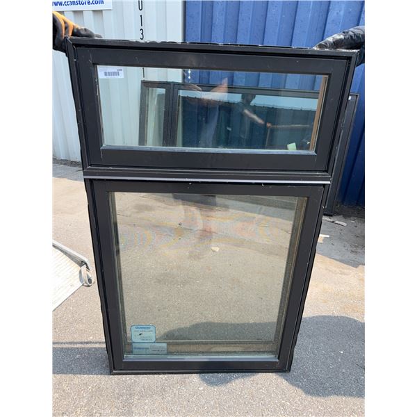Double Hung Window Wood and Aluminum 30x48