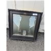 Image 1 : Double-Pane Window With Black Frame 20X26"
