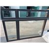 Image 1 : Double Pane Wood and Aluminum Window 72x55