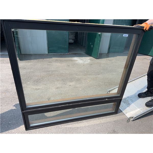 Double Pane Wood Framed Window 60x56