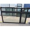 Image 1 : Double Pane Wood and Aluminum Window 86x57"
