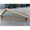 Image 2 : Triangular Fixed Pane Window 85x47x12"