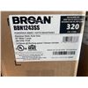 Image 3 : Broan BBN1243SS 24" Stainless Steel Powerpack Range Hood